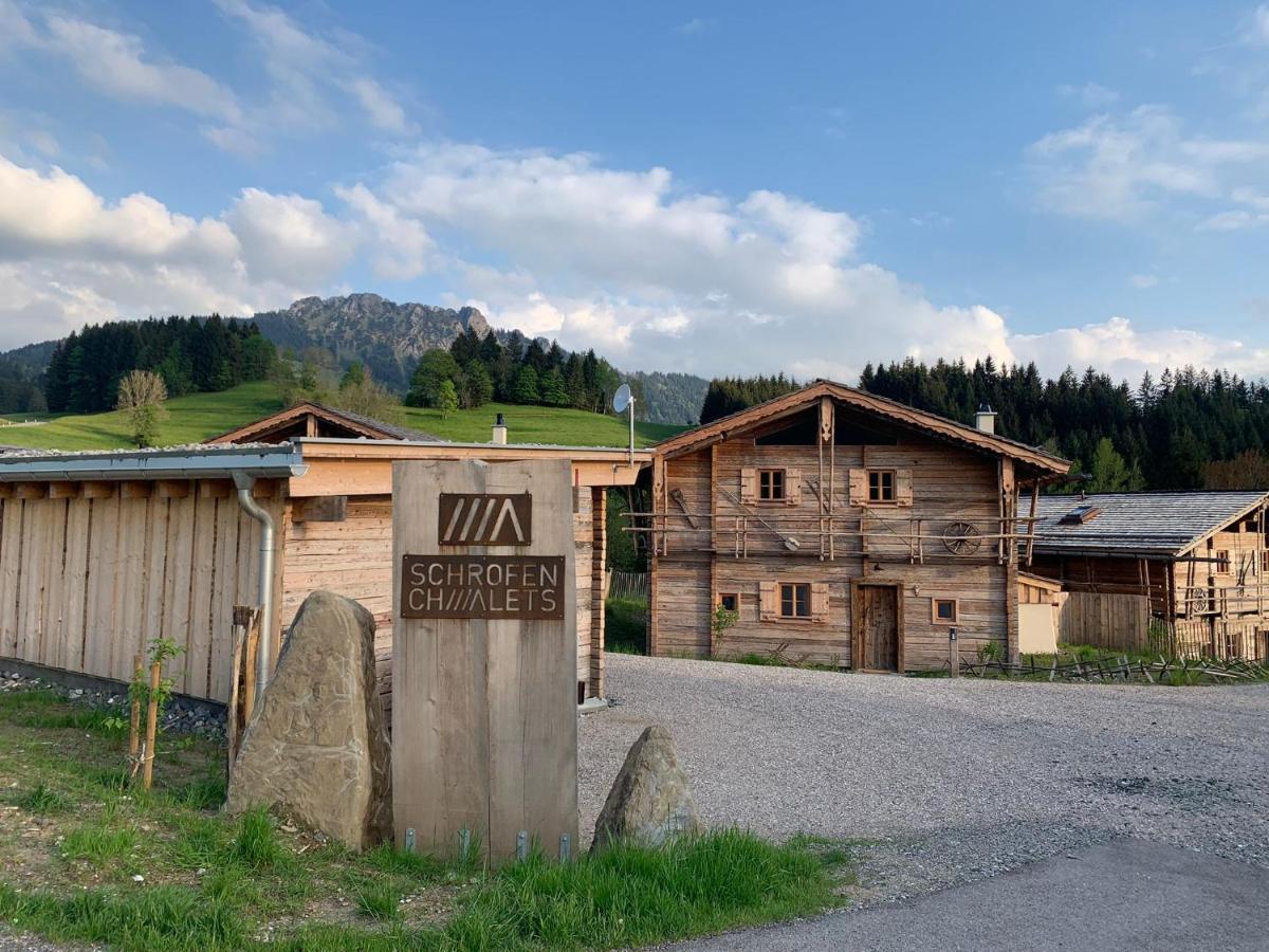 Schrofen Chalets Villa Jungholz Buitenkant foto