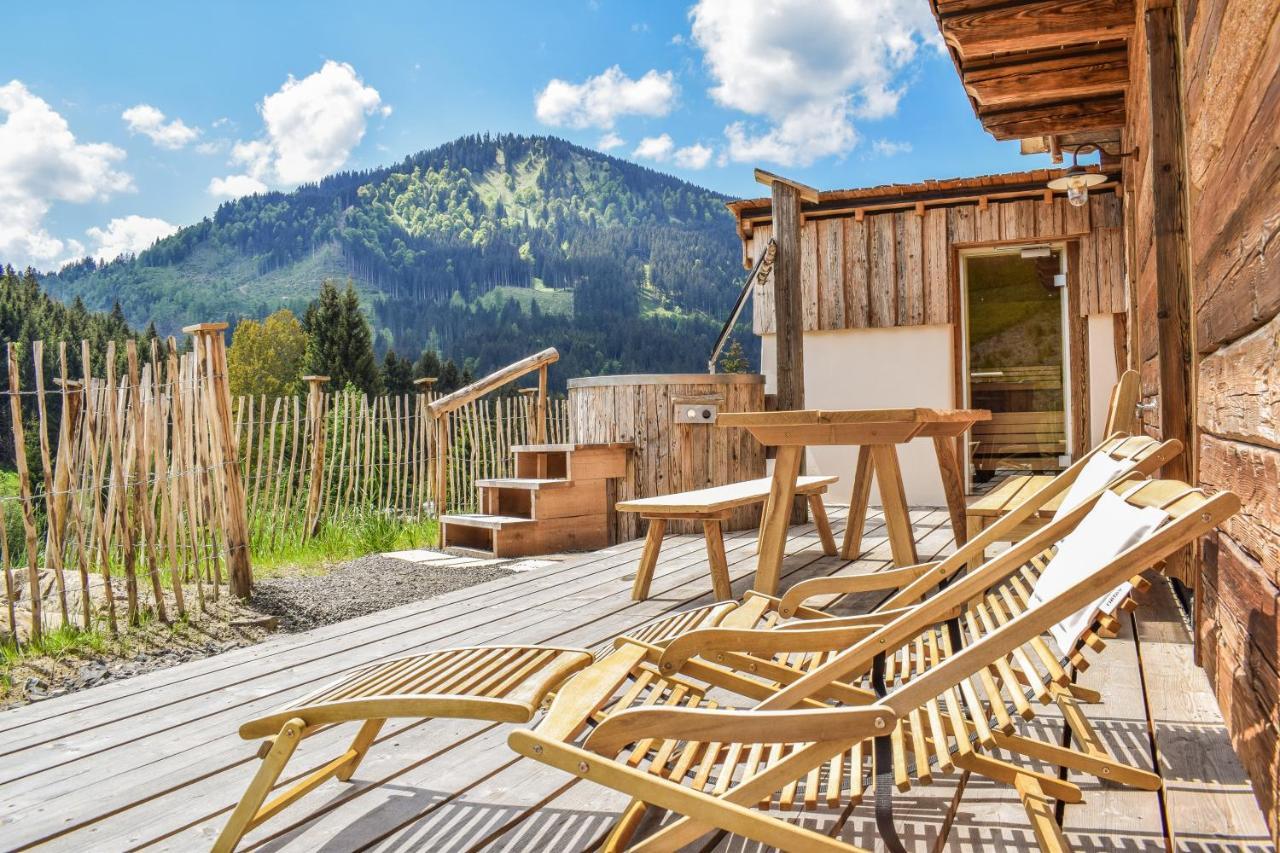 Schrofen Chalets Villa Jungholz Buitenkant foto